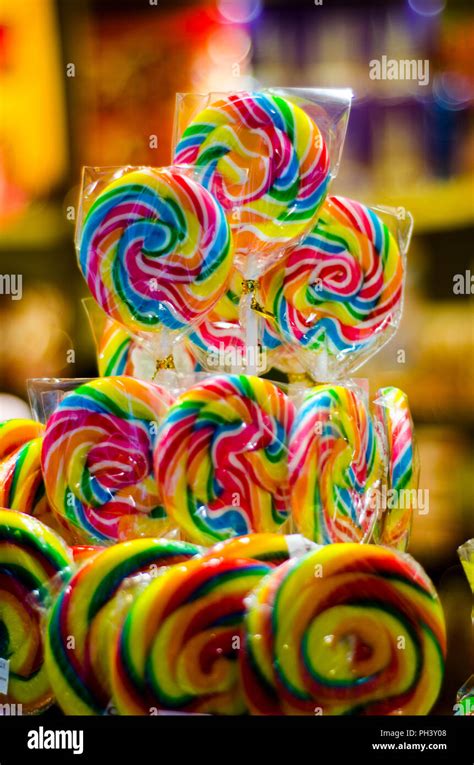 Rainbow Candy In Malaysia Market Hi Res Stock Photography And Images