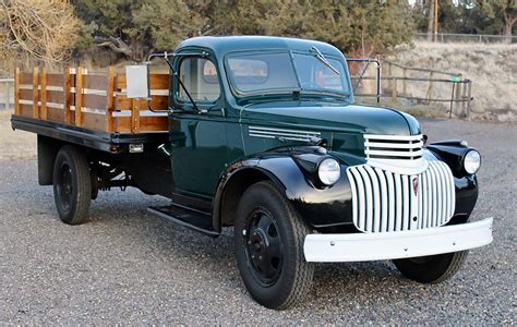 1945 Chevrolet 15 Ton Series Ms Stakebed Truck For Sale On Bat