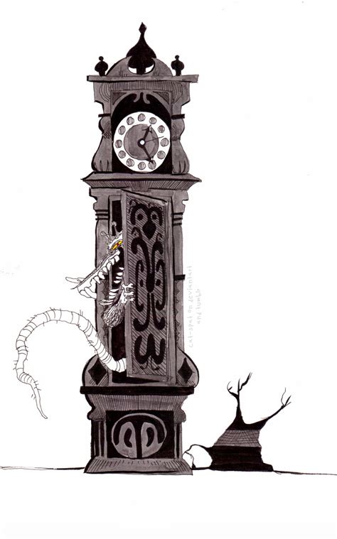 Tes Art — Inktober 2018 Day 14 Clock I Had Little