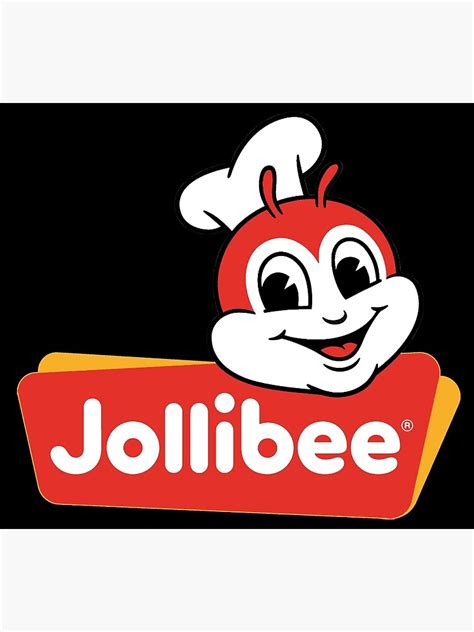 Food Jollibee Logo Poster For Sale By Carolysdavis Redbubble