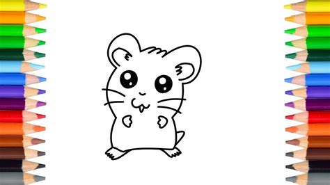 Cute Hamster How To Draw Youtube