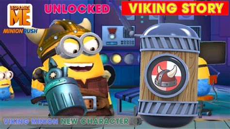 Minion Rush Viking Minion Unlocked New Character Gameplay Walkthrough