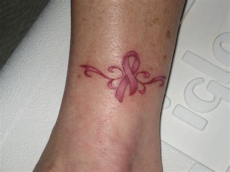 In the above cancer tattoo design, the ribbon ends with some rosary beads and a small cross. 147 best Tattoo Awareness Ribbon Designs and Ideas images ...