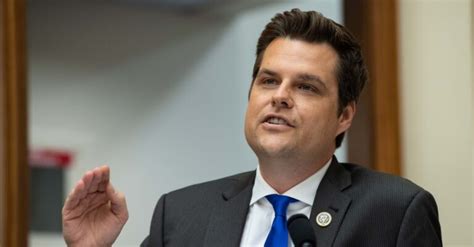 Breaking Doj Reportedly Investigating Matt Gaetz Over A Possible