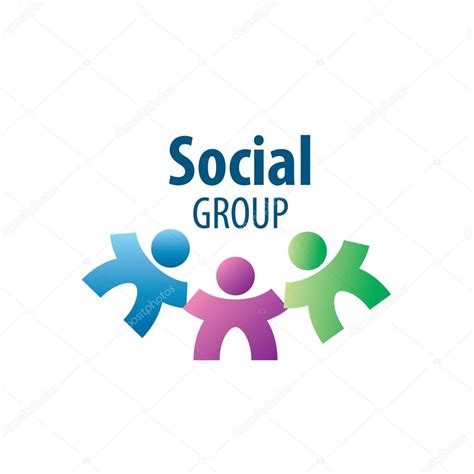 Logo De Grupo Social — Vector De Stock © Artbutenkov 94447416