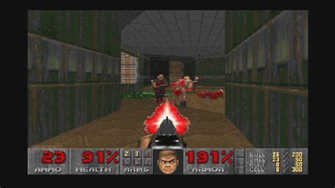 First Level Of Doom 1 Played On Xbox Original Youtube