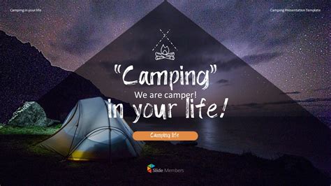 Camping Powerpoint Template