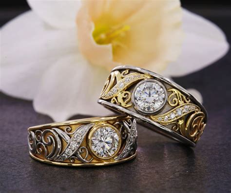 Wedding Ring Inspiration For Same Sex Couples Green Lake Jewelry Works