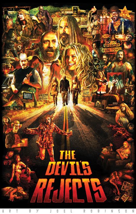 the devil s rejects 11x17 signed poster etsy