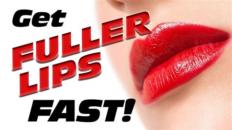 3 Easy Ways To Get Fuller Lips Youtube