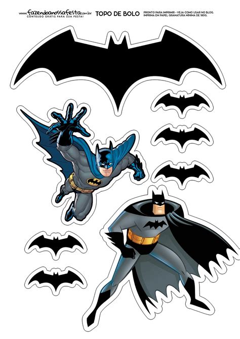 Batman Cutouts Printable Web Bat Man Printables 625 Pins 4y C