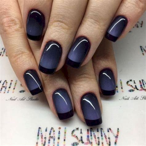 38 Cool Winter Nail Art Design For Women Elegant Ombre Nail Art