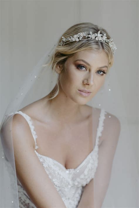 Cashmere Crystal Bridal Tiara Tania Maras Bridal