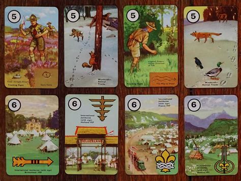 1955 Scouting Card Game By Pepys England Tomsk3000