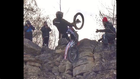 Extreme Enduro And Trials Motorcycle Advanced Level Rock Techniques With