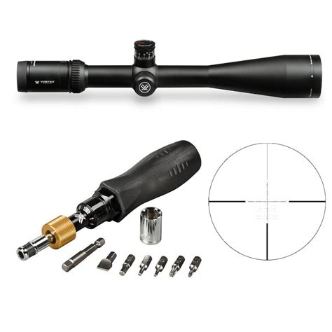 Vortex Viper Hs Lr 6 24x50 Riflescope Xlr Moa Reticle With Wrench