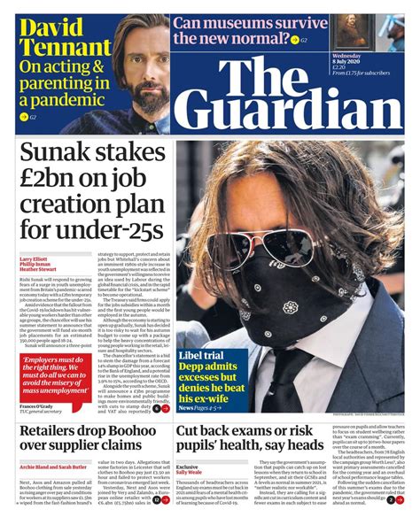 The Guardian July 8 2020 Newspaper Get Your Digital Subscription