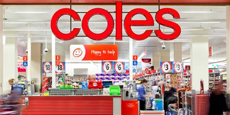 Coles Supermarkets Davidson Branding