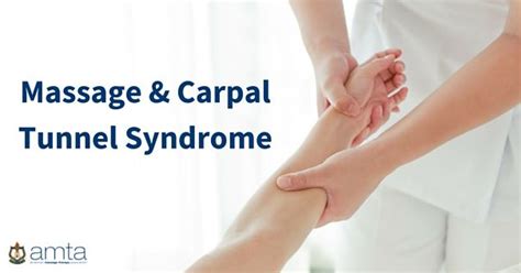 Massage And Carpal Tunnel Syndrome Carpal Tunnel Syndrome Carpal Tunnel Massage Therapy