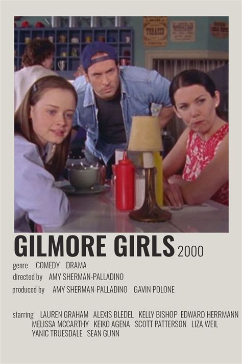 Gilmore Girls Poster By Cari Gilmore Girls Gilmore Girls Poster