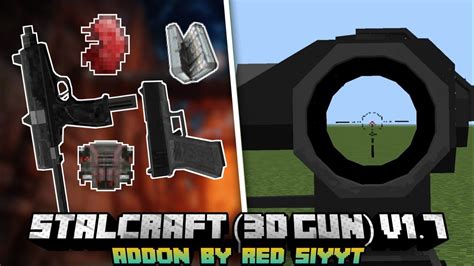 Minecraft Pe Gun Mods Update Stalcraft Gun Addon V17 Modern Guns