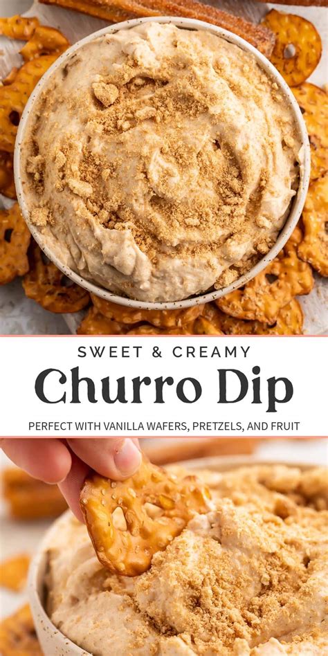 Sweet And Creamy Churro Dip 40 Aprons