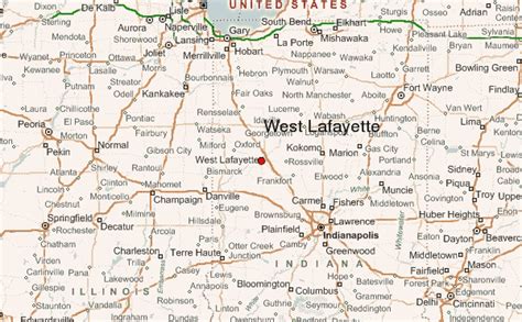 Map Of West Lafayette Indiana