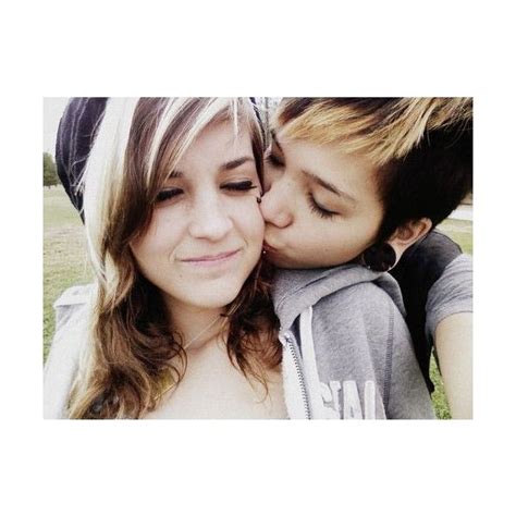 lesbian couples tumblr liked on polyvore featuring couples love hair lesbian and random