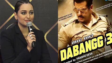 Sonakshi Sinha Talk About Her Excitement For Salman Khans Dabangg 3 Youtube