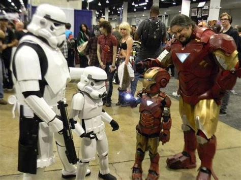 Stormtrooper And Iron Man Cosplay Stormtrooper And Iron Ma Flickr