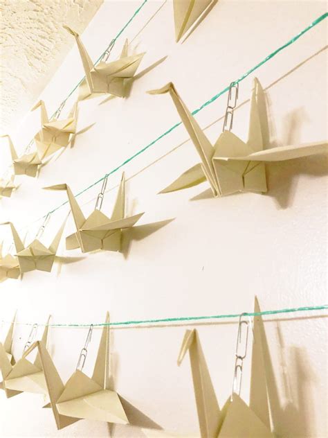 Beloved Paper Cranes For Wall Art And More Paperpapers Blog Paper