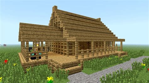 Our first wooden minecraft house was designed and built by folli , a popular youtube creator. Nice House (Simple House) Minecraft Project
