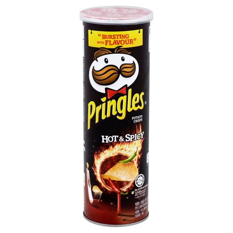 Pringles Hot And Spicy Flavor Potato Chips 110g