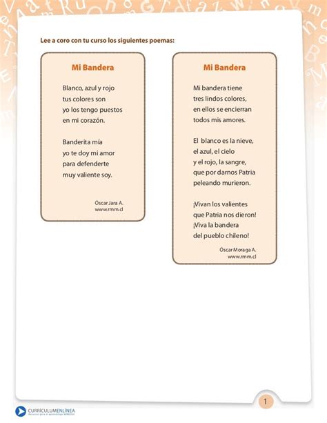 Poemas A La Bandera Mexicana Para Niños Niños Relacionados