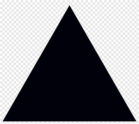 Driehoekige Zwarte Illustratie Driehoek Computer Pictogrammen