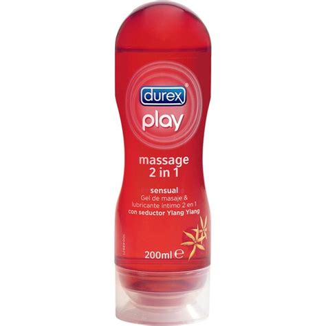 play lubricante massage 2 en 1 sensual envase 200 ml · durex · supermercado el corte inglés
