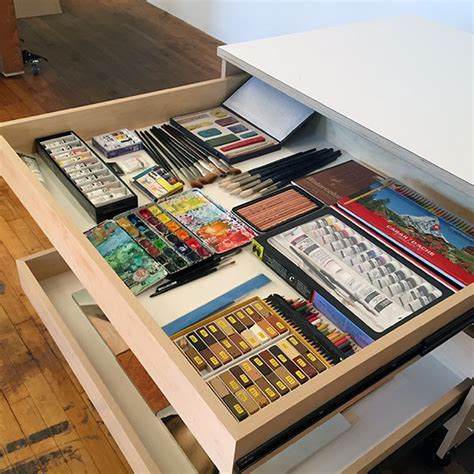 Art Storage Furniture For Storing Fine Art And Art Supplies By Art
