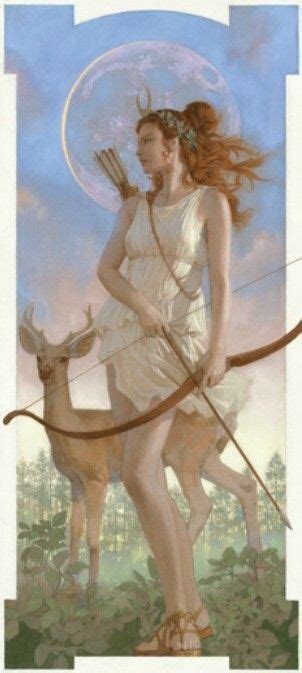Artemis By Tsuyoshi Nagano Goddess Art Greek Gods And Goddesses