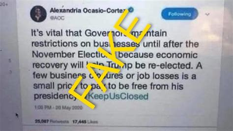 5000 likes for more aoc dumb tweets!!!thanks for watching! MORON - AOC Admits The Closures Are a Scam, Live on ...
