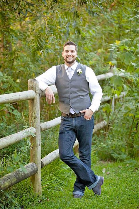 24 simple wedding decoration ideas that'll wow guests. 27 Rustic Groom Attire For Country Weddings | Country ...
