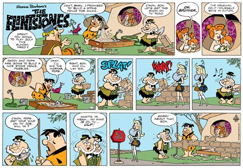 June 1967 Comic Strips The Flintstones Fandom
