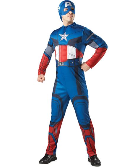 Joke Shop Deluxe Captain America Costume