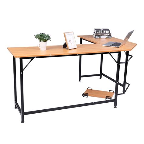 Buy Ktaxon 90° L Shaped Desk Corner Laptop Computer Pc Study Office