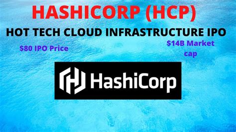 Hashicorp Hcp Red Hot Tech Cloud Infrastructure Ipo 80 Price