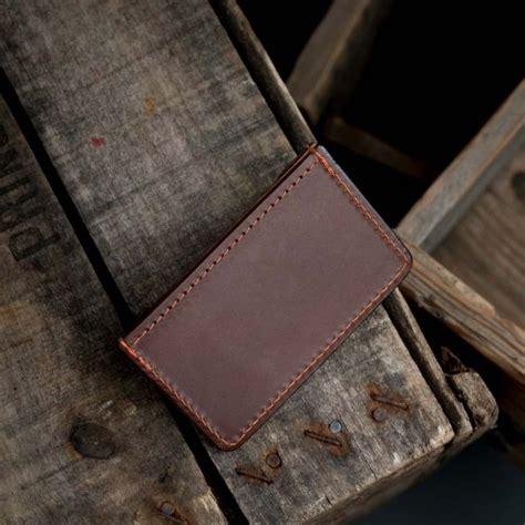 Leather Credit Card Holder Handmade In England Hawkesmill