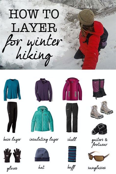 Winter Hiking Clothes And Cold Weather Layering Basics Winter Camping