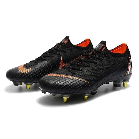 Nike Mercurial Vapor Xii Elite Ac Sg Pro Black Orange