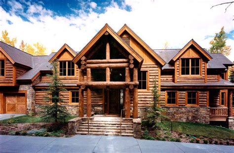 Beautiful Log Home Houses I Could Live In Pinterest
