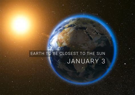 Earth To Be Closest To The Sun For 2019 On January 3 Science News