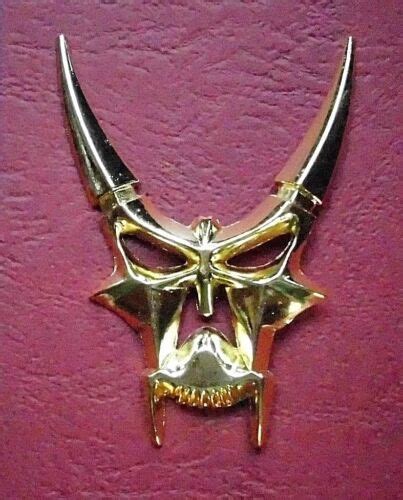 Devil Mask Horned Metal Emblem Of Car Styling Ebay
